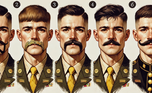 Military Mustache Styles